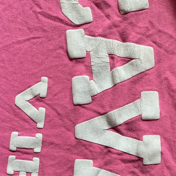 UVA Cavaliers pink long sleeve (oversized) tshirt - Picture 5 of 5